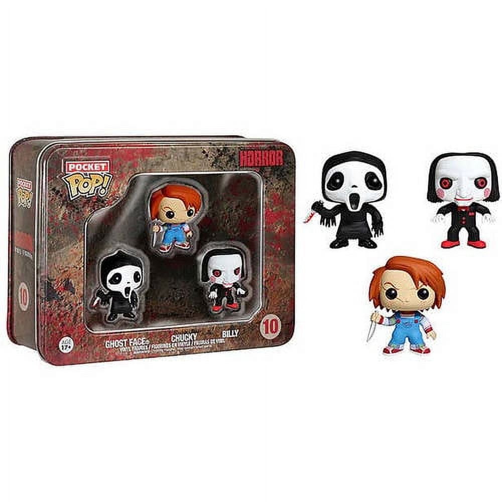 Mini Horror Figurines Set: Ghostface, Chucky, Billy Botswana Ubuy