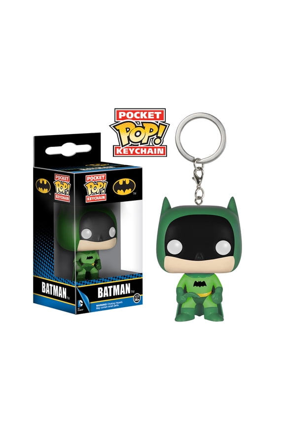 FunKo POP! 75th Anniversary Green Batman 1.5" Keychain