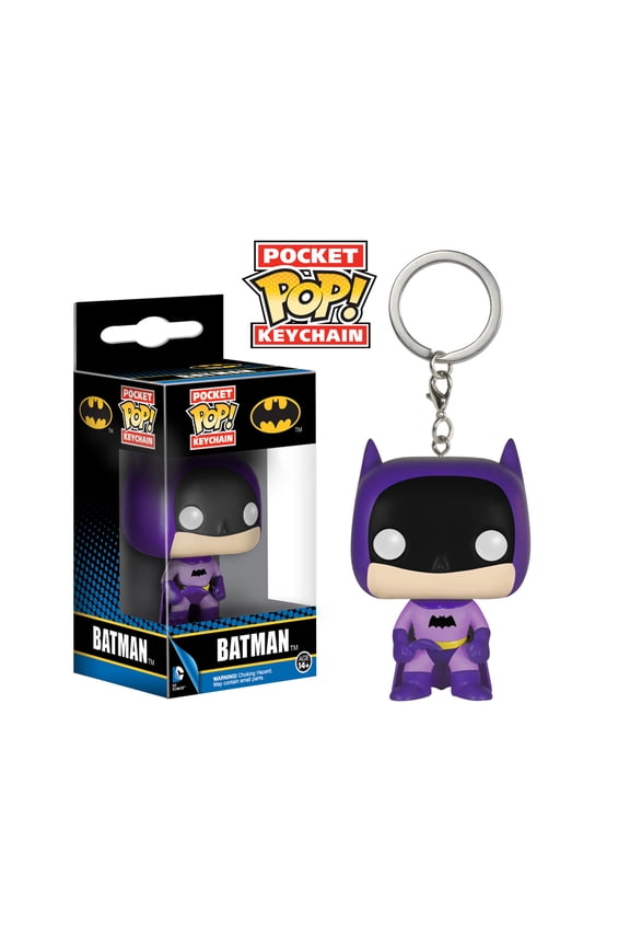 POP! 75th Anniversary Purple Batman 1.5" Keychain