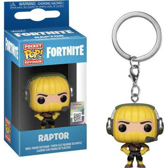 FunKo POP! Keychain, Fortnite Raptor