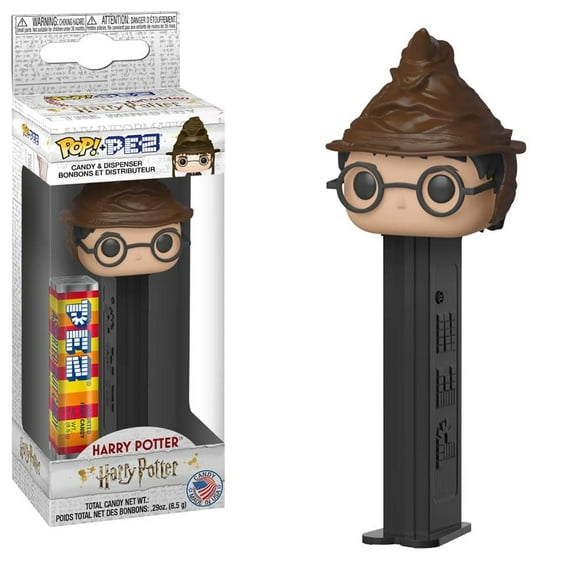 FunKo POP! PEZ Candy Dispenser, Harry Potter with Sorting Hat