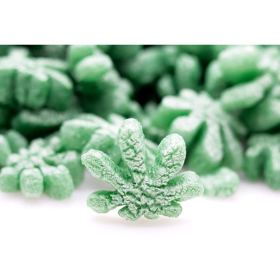 FunPak Plant Based Biodegradable Packing Peanuts 1.5 cu ft Bag Compostable Green Marijuana Leaves