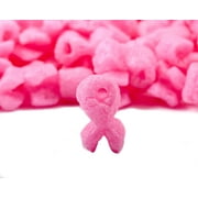 FunPak Plant Based Biodegradable Packing Peanuts 1.5 cu ft Bag Compostable Pink Ribbons