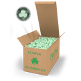 thumbnail image 1 of FunPak® Shamrocks. Biodegradable Shamrock Shaped Packing Peanuts. 1/4cf., 1 of 2