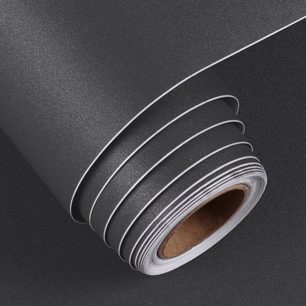 1 Roll Of Matte Black Contact Paper For Bedroom, Pvc Self-adhesive  Wallpaper, Removable, Ideal For Decorating Walls, Cabinet, Countertop And  Shelf