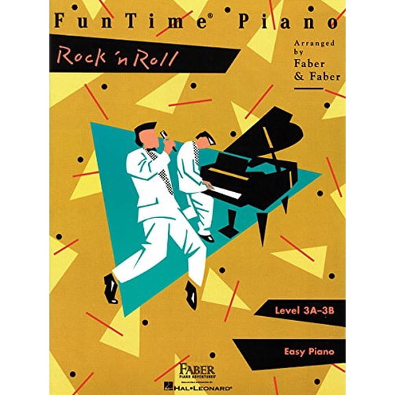 Pre-Owned FunTime Piano Rock 'n' Roll. Faber Piano Adventures Level 3A-3B Paperback