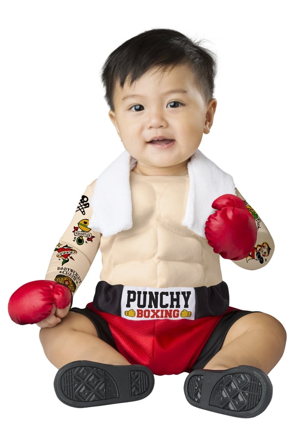 FunWorld Costumes Child's Lil Boxing Bruiser Baby Costume Large 18-24 Months