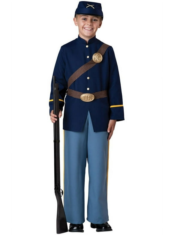 FunWorld Costumes Civil War Union Blue Soldier Boy's Costume X-Large 12