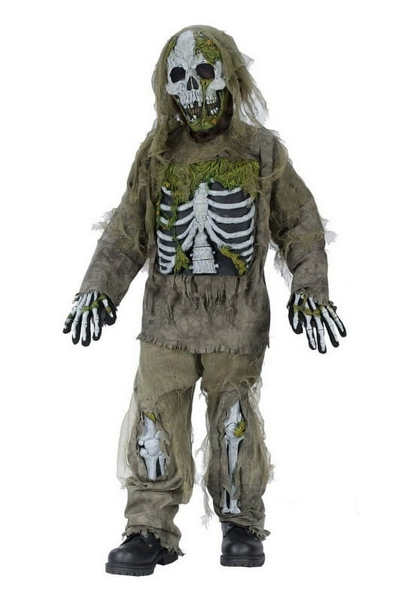 FunWorld Costumes Drowned Skeleton Zombie Boy's Costume Large 12-14