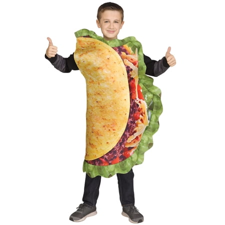 FunWorld Costumes Taco One Size Child's Costume Up To Size 12