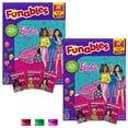 thumbnail image 1 of Funables Barbie Fruit Flavored Snacks 20 Pouches Total 2 Box, Made with Real Fruit Puree, Gluten Free Chewy Snack for Party Lunch Travel Stuffers with Snoep in Beperkte Oplage, 1 of 7