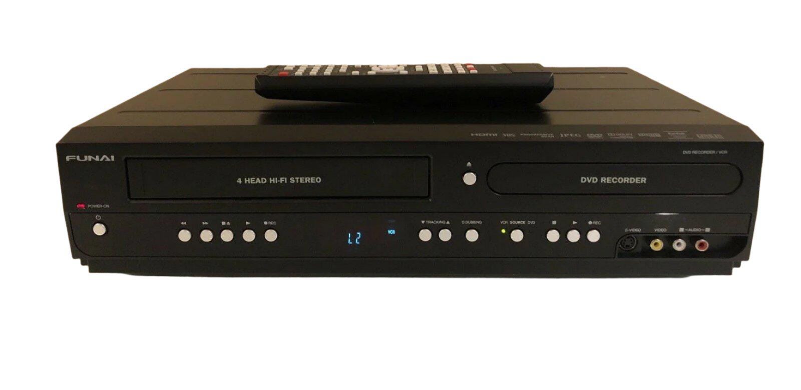 Pre-Owned Funai ZV427FX4 DVD/VCR Combo Recorder VHS to DVD Dubbing w ...