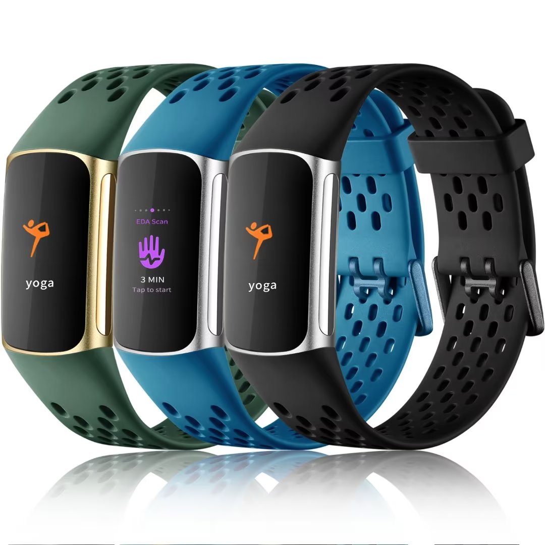 Adepoy 2 Pack Compatible with Fitbit Charge 4 Bands/Fitbit Charge 3