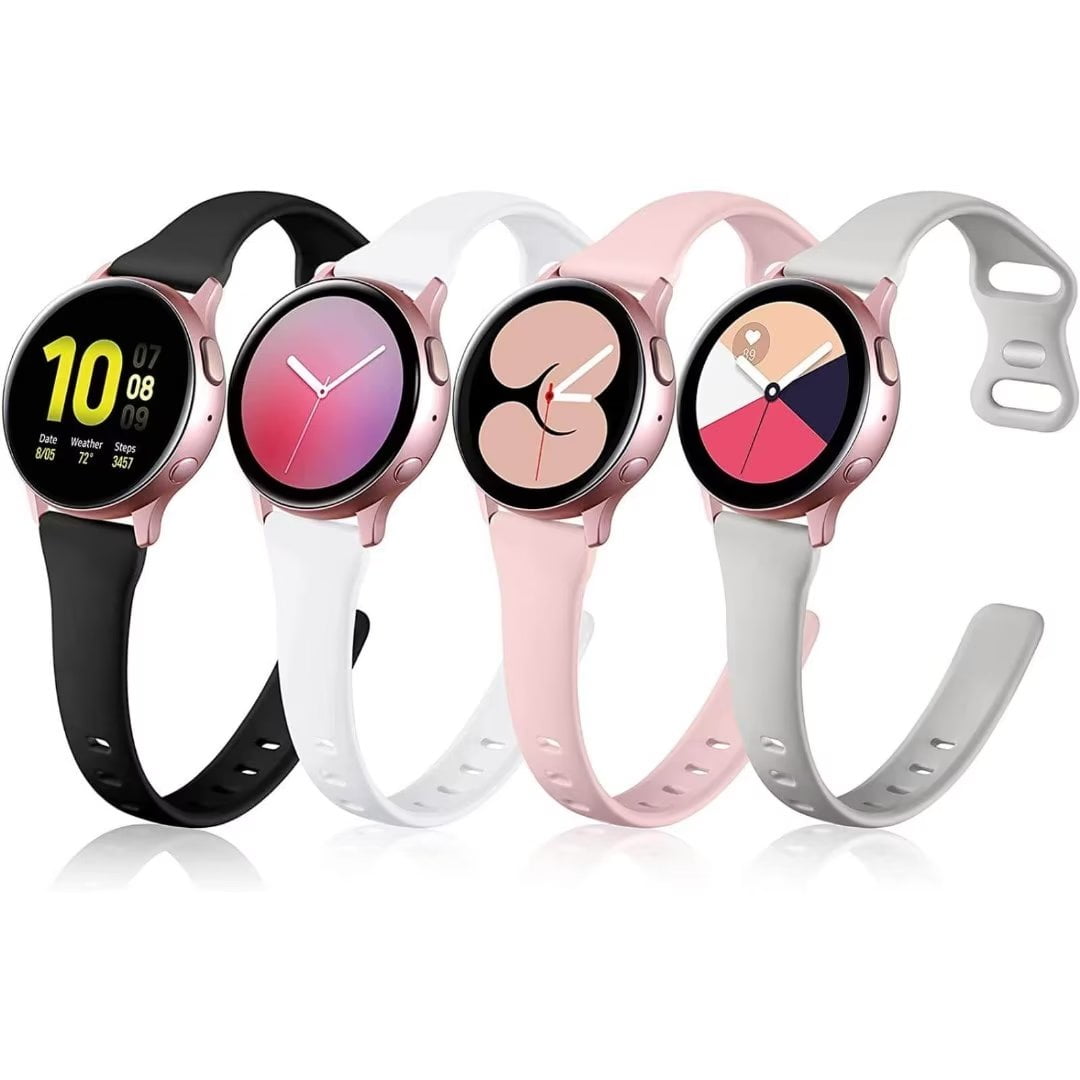 4 Pack for Samsung Galaxy Watch 6 Band/Classic, Galaxy Watch 5