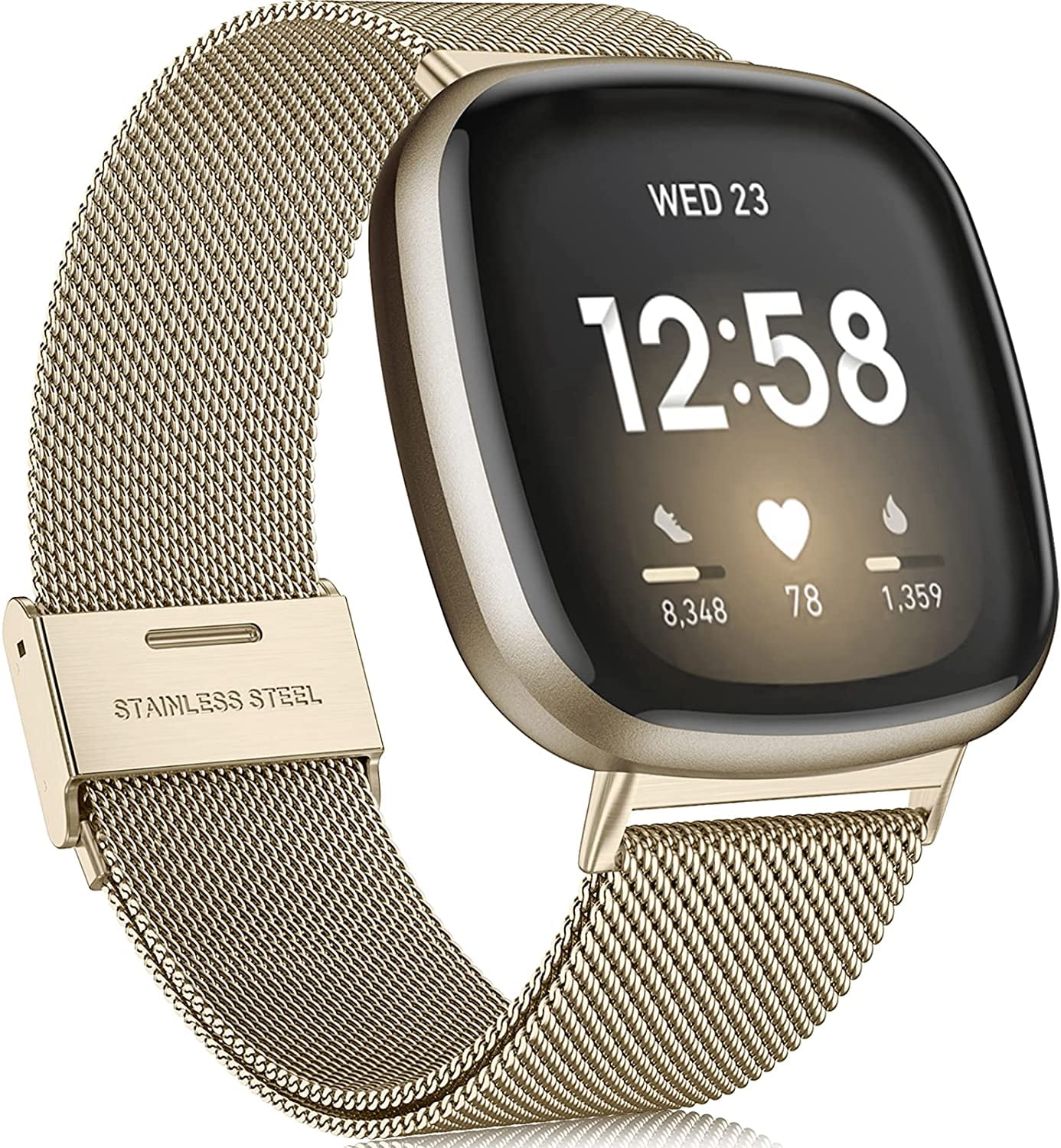 Fitbit metal watch bands new arrivals