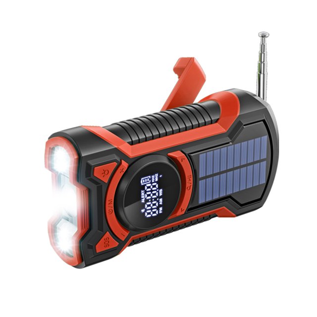 Solar Hand Crank Emergency Radio Portable AM FM NOAA Weather