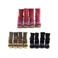 thumbnail image 1 of Funcee 4pcs Dog Shoes Small Large Mesh Boots Booties for Snow Rain Reflective Anti-slip, 1 of 4