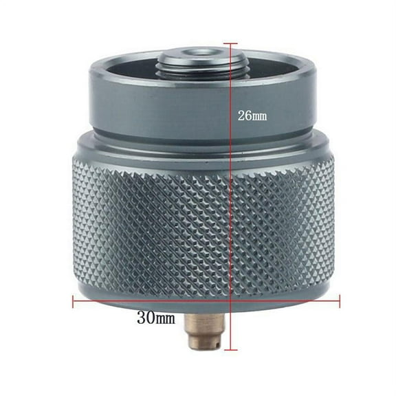 Funcee Hiking Camping Stove Adapter,1L Outdoor Butane Propane Small Tank Input