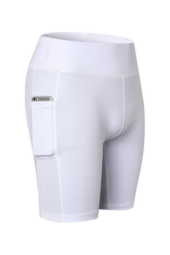 Women's Slim Fitness Quick-dry Shorts With Pocket High Elastic Sportswear