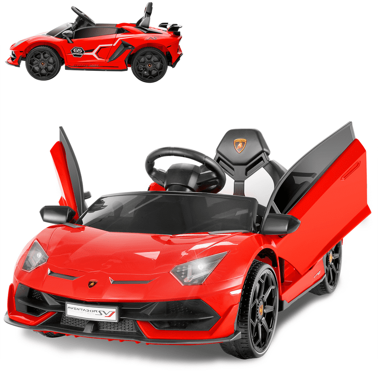 Lamborghini aventador electric toy car top