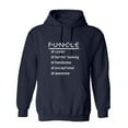thumbnail image 1 of Funcle Cooler Sarcastic Humor Novelty Funny Men's Hoodies, 1 of 2