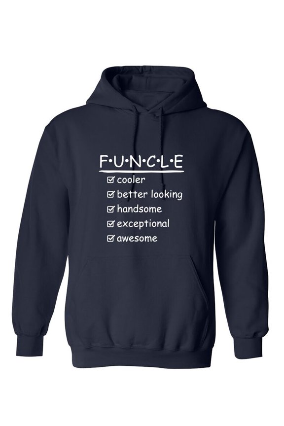 Funcle Cooler Sarcastic Humor Novelty Funny Men's Hoodies