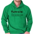 thumbnail image 1 of Funcle Fun Uncle Definition Cool Hoodie Hooded Sweatshirt Men Brisco Brands S, 1 of 6