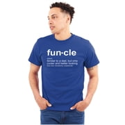 Funcle Fun Uncle Definition Cool Mens Graphic T Shirt Tees Brisco Brands L