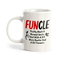 Funcle Pretty Much A Normal Uncle, But With A Bit More Banter And A Bit Funnier. 11oz Plastic Coffee Mug | Funny Office & Home Cups