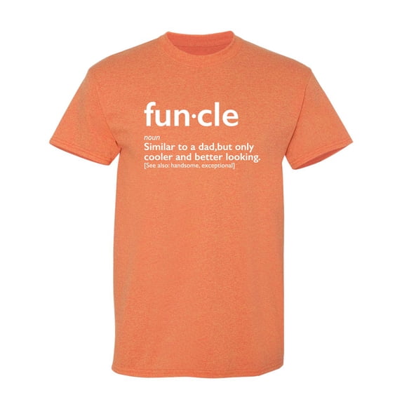 Funcle Sarcastic Humor Graphic Novelty Funny T Shirt