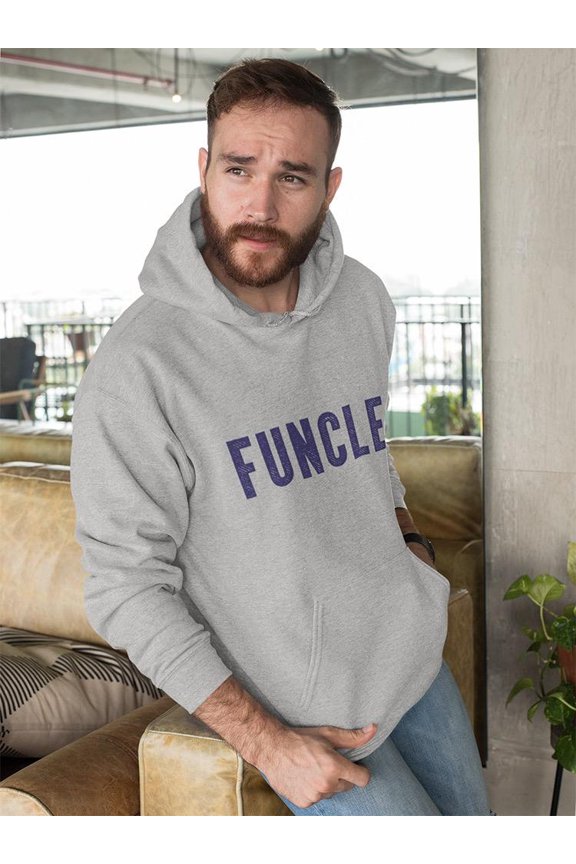 Funcle Slogan Hoodie Men's -GoatDeals Designs