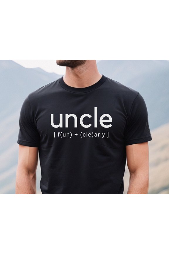 Funcle TShirt Definition Graphic Tee Cool Uncle Gift