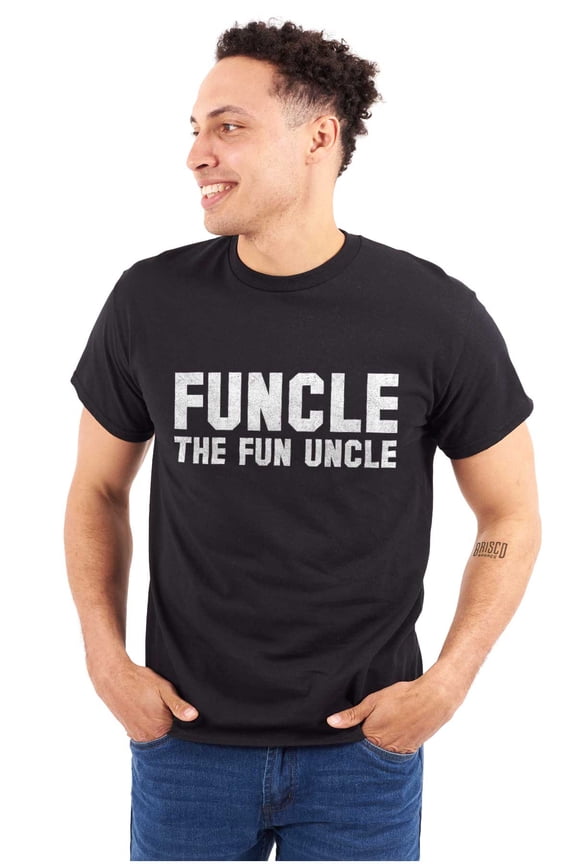 Funcle the Fun Uncle Men's Big & Tall Crewneck Graphic Tee Brisco Brands 3X