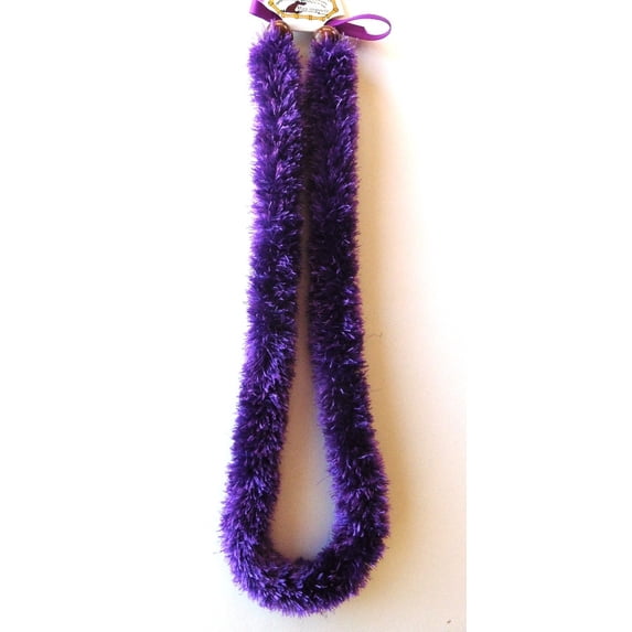 Funcraft Purple Solid Yarn Lei, 1 Each