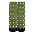 thumbnail image 1 of Function - 8-Bit Reindeer Pattern Green Fashion Sock, 1 of 4