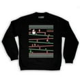 thumbnail image 1 of Function - 8 Bit Santa Arcade Ugly Christmas Sweater Men's Fashion Crew Neck Sweatshirt, 1 of 1