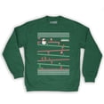 thumbnail image 1 of Function - 8 Bit Santa Arcade Ugly Christmas Sweater Men's Fashion Crew Neck Sweatshirt, 1 of 1