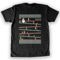 thumbnail image 1 of Function - 8 Bit Santa Arcade Ugly Christmas Sweater Men's Fashion T Shirt, 1 of 1