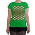 thumbnail image 1 of Function - 8 Bit Santa Pattern Women's Fashion T Shirt, 1 of 1