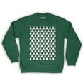 thumbnail image 1 of Function - 8 Bit Snowman Pattern Men's Fashion Crew Neck Sweatshirt, 1 of 1