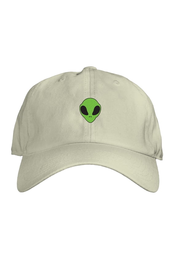 - Alien Head Dad Hat