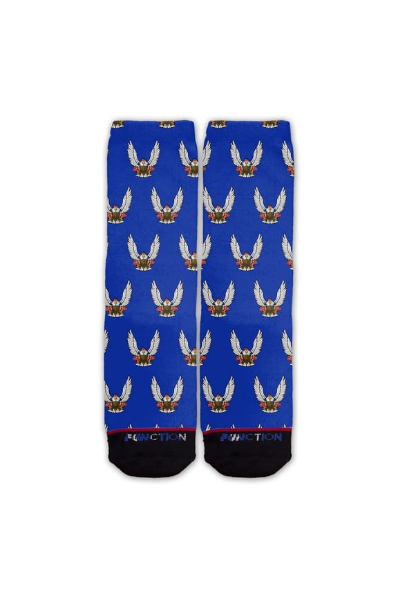 - American Mullet Bald Eagle With Beers Pattern Fashion Socks
