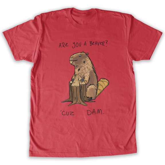 Function Are You A Beaver Men's Fashion T-Shirt