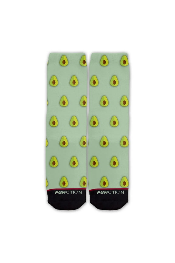 - Avocado Pattern Fashion Socks