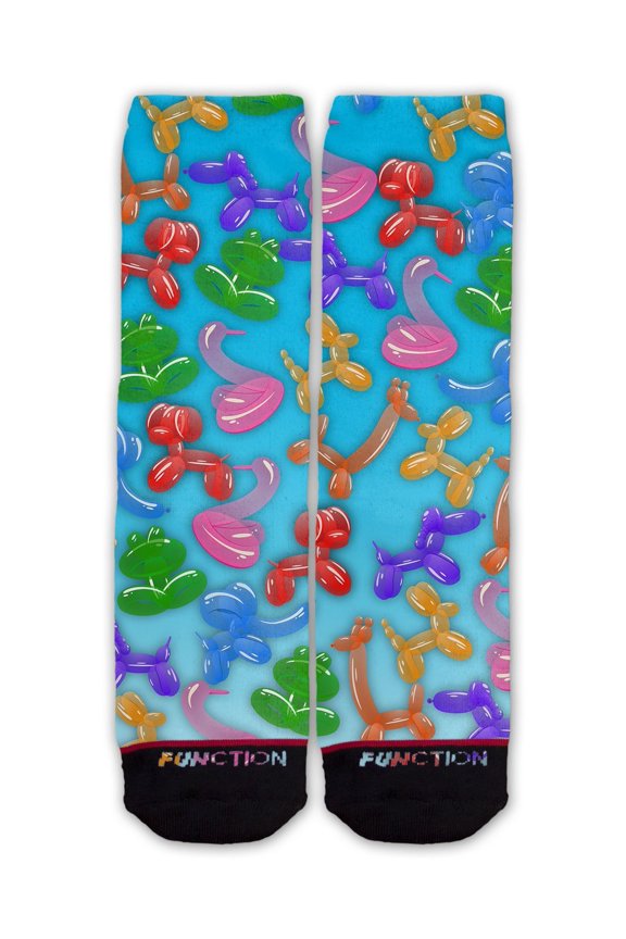 - Balloon Animal Pattern Fashion Sock