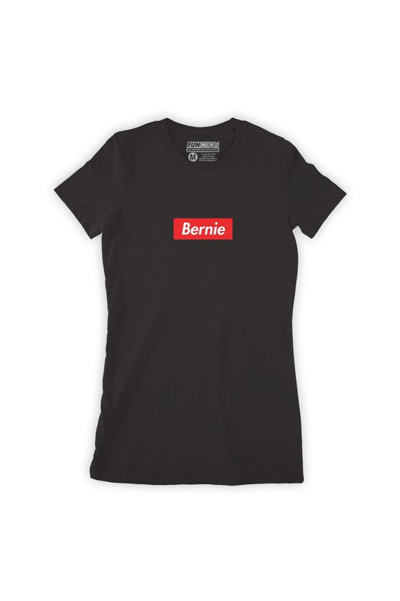 - Bernie Sanders Box Logo Fashion T-Shirt