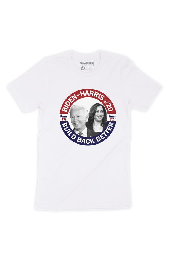 - Biden Harris Campaign Pin T-Shirt
