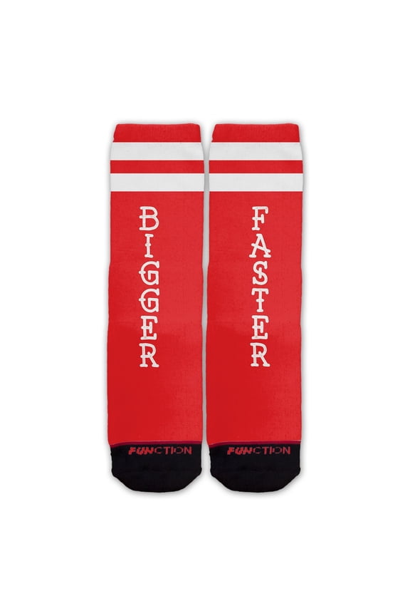 - Bigger Faster Cross Fit Sock