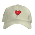 thumbnail image 1 of Function - Broken Heart Embroidered Dad Hat, 1 of 11