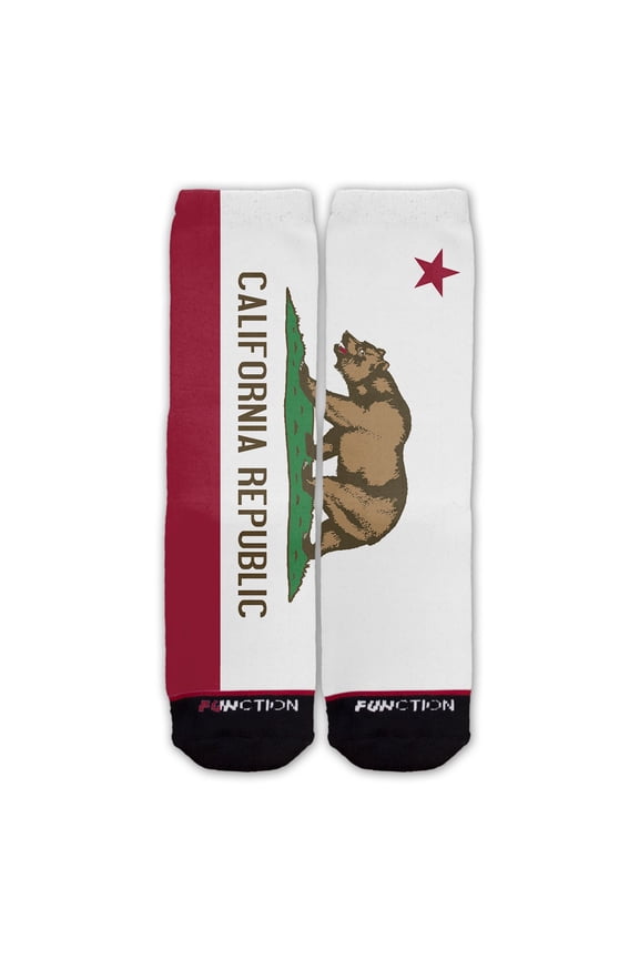 - California State Flag Fashion Socks
